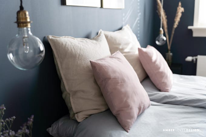 slaapkamer hague blue gloeilamp